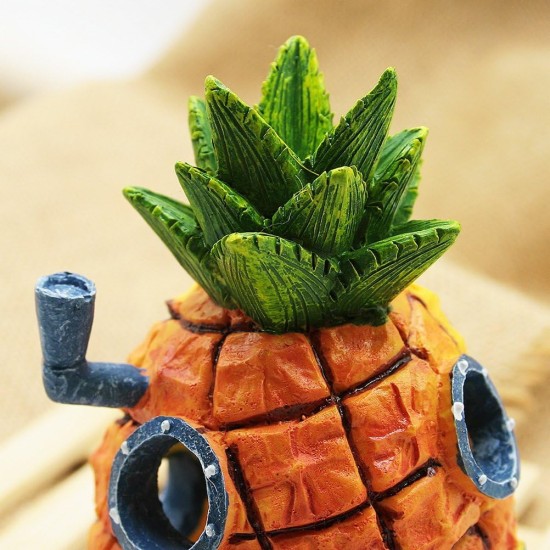 Penn-Plax Spongebob Squarepants Officially Licensed Aquarium Ornament - Squidwards Easter Island Home - Large Penn-Plax Spongebob Squarepants Officially Licensed Aquarium Ornament - Squidwards Easter Island Home - Large