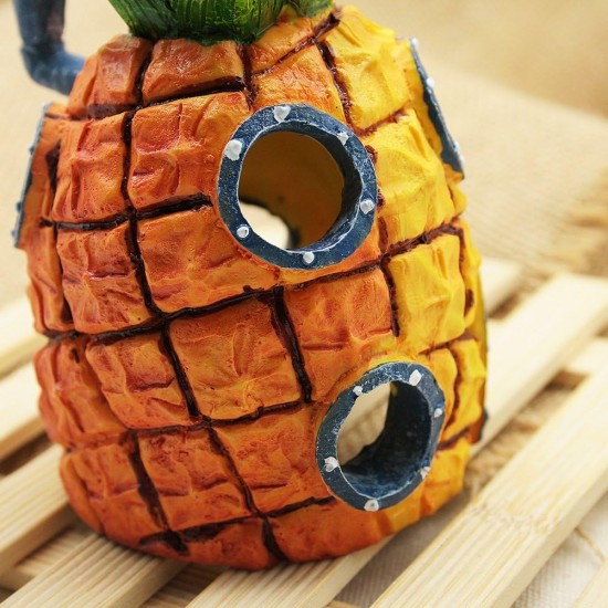 Penn-Plax Spongebob Squarepants Officially Licensed Aquarium Ornament - Squidwards Easter Island Home - Large Penn-Plax Spongebob Squarepants Officially Licensed Aquarium Ornament - Squidwards Easter Island Home - Large