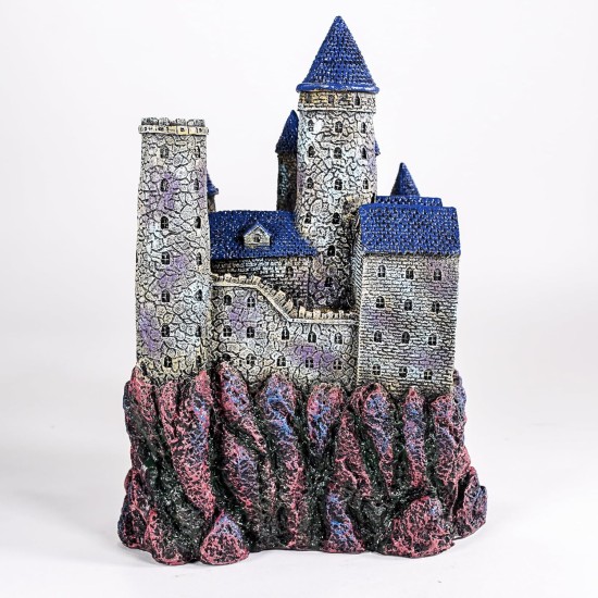 Penn-Plax Wizard’s Castle Aquarium Decoration Hand Painted With Realistic Details Over 10 Inches High Penn-Plax Wizard’s Castle Aquarium Decoration Hand Painted With Realistic Details Over 10 Inches High