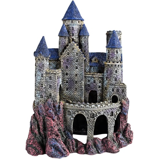 Penn-Plax Wizard’s Castle Aquarium Decoration Hand Painted With Realistic Details Over 10 Inches High Penn-Plax Wizard’s Castle Aquarium Decoration Hand Painted With Realistic Details Over 10 Inches High
