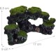 Relaxdays Aquarium Decoration Stone, Natural Look, Decorative, Hiding Place, Rock Cave, Aquarium Accessories, H x W 8.5 x 17 cm, Black/Green Relaxdays Aquarium Decoration Stone, Natural Look, Decorative, Hiding Place, Rock Cave, Aquarium Accessories, H x W 8.5 x 17 cm, Black/Green