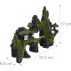 Relaxdays Aquarium Decorative Rocks, Natural Look, Japanese Decoration, Hiding Place, Aquarium Accessories, 17 x 23.5 cm, Black/Green Relaxdays Aquarium Decorative Rocks, Natural Look, Japanese Decoration, Hiding Place, Aquarium Accessories, 17 x 23.5 cm, Black/Green