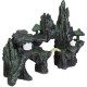 Relaxdays Decorative Hiding Place for Fish & Shrimp (HxWxD): 16.5 x 22 x 8 cm, Aquarium Rocks, Anthracite/Green Relaxdays Decorative Hiding Place for Fish & Shrimp (HxWxD): 16.5 x 22 x 8 cm, Aquarium Rocks, Anthracite/Green