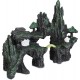 Relaxdays Decorative Hiding Place for Fish & Shrimp (HxWxD): 16.5 x 22 x 8 cm, Aquarium Rocks, Anthracite/Green Relaxdays Decorative Hiding Place for Fish & Shrimp (HxWxD): 16.5 x 22 x 8 cm, Aquarium Rocks, Anthracite/Green