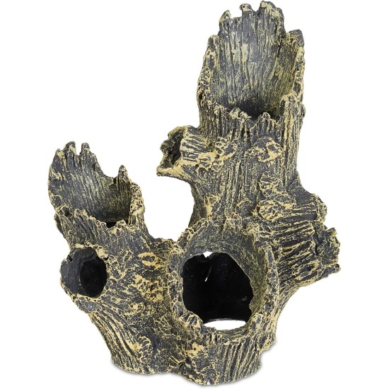 Relaxdays Decorative Tree Trunk Hiding Place for Fish & Shrimp 16.5 x 15 x 12 cm Aquarium Cave Grey/Green Relaxdays Decorative Tree Trunk Hiding Place for Fish & Shrimp 16.5 x 15 x 12 cm Aquarium Cave Grey/Green