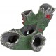 Relaxdays Decorative Tree Trunk Hiding Place for Fish & Shrimp H x W x D: 6.5 x 15 x 10 cm Aquarium Cave Grey/Green Relaxdays Decorative Tree Trunk Hiding Place for Fish & Shrimp H x W x D: 6.5 x 15 x 10 cm Aquarium Cave Grey/Green