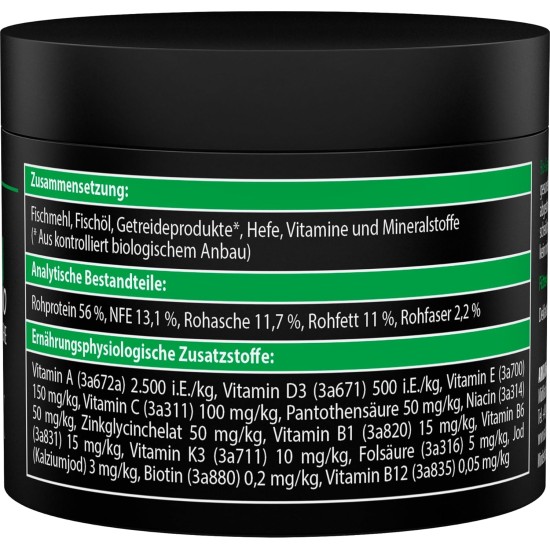 ARKA Bio-Gran Nano - 150ml / 75g - Organic Certified Fish Food for Any Freshwater Aquarium, Promotes Growth, Colour Splendor and Vitality of Ornamental Fish ARKA Bio-Gran Nano - 150ml / 75g - Organic Certified Fish Food for Any Freshwater Aquarium, Promotes Growth, Colour Splendor and Vitality of Ornamental Fish
