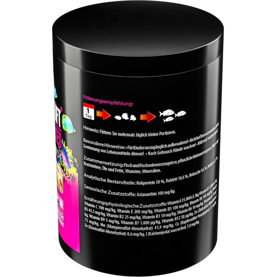 ARKA Marine Flakes - 1000ml / 100g - Flake Food for Saltwater Fish, Promotes Colour Splendor and Growth, Cold Pressed, Supports Fish Health ARKA Marine Flakes - 1000ml / 100g - Flake Food for Saltwater Fish, Promotes Colour Splendor and Growth, Cold Pressed, Supports Fish Health