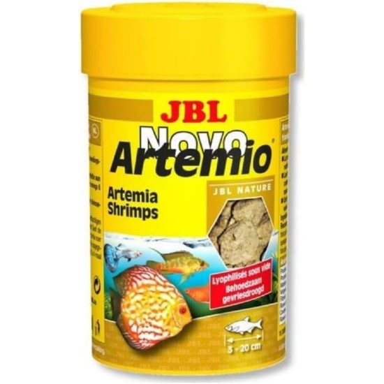 JBL PRONOVO ARTEMIO Artemia Treats for all Ornamental Fish from 8-20 cm, Size M, 100 ml JBL PRONOVO ARTEMIO Artemia Treats for all Ornamental Fish from 8-20 cm, Size M, 100 ml