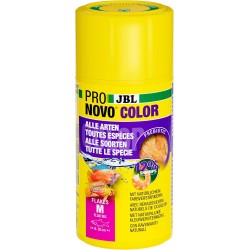 JBL PRONOVO COLOR FLAKES Paint Food Flakes for All Aquarium Fish from 8-20 cm, Fish Food Flakes, Size M, 100 ml JBL PRONOVO COLOR FLAKES Paint Food Flakes for All Aquarium Fish from 8-20 cm, Fish Food Flakes, Size M, 100 ml