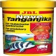 JBL PRONOVO TANGANYIKA FLAKES, Main Food for All Cichlids from 8-20 cm, Fish Food Flakes, Size M, 250 ml