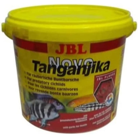 JBL PRONOVO TANGANYIKA FLAKES, Main Food for All Cichlids from 8-20 cm, Fish Food Flakes, Size M, 250 ml JBL PRONOVO TANGANYIKA FLAKES, Main Food for All Cichlids from 8-20 cm, Fish Food Flakes, Size M, 250 ml