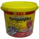 JBL PRONOVO TANGANYIKA FLAKES, Main Food for All Cichlids from 8-20 cm, Fish Food Flakes, Size M, 250 ml