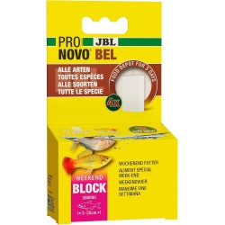 JBL Pronovo Bel Weekend Weekend Food for All Freshwater Aquarium Fish, 4 Feeding Blocks JBL Pronovo Bel Weekend Weekend Food for All Freshwater Aquarium Fish, 4 Feeding Blocks