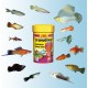 JBL Pronovo Colour Grano Click Colour Food Granules for All Aquarium Fish from 3-10 cm, Click Dispenser, Fish Food Granules, Size S, 100 ml