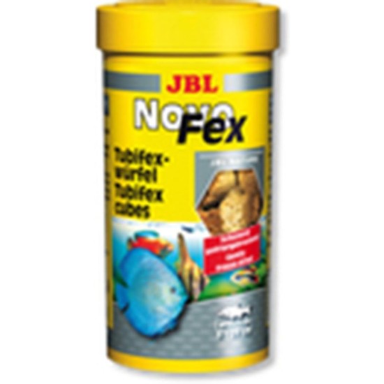 JBL Pronovo Fex, Tubifex treat for all ornamental fish from 8-20 cm, 100 ml JBL Pronovo Fex, Tubifex treat for all ornamental fish from 8-20 cm, 100 ml