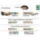 JBL Pronovo Tanganyika Grano, Main Food for All Cichlids from 8-20 cm, Click Dispenser, Fish Food Granules, Size M, 250 ml