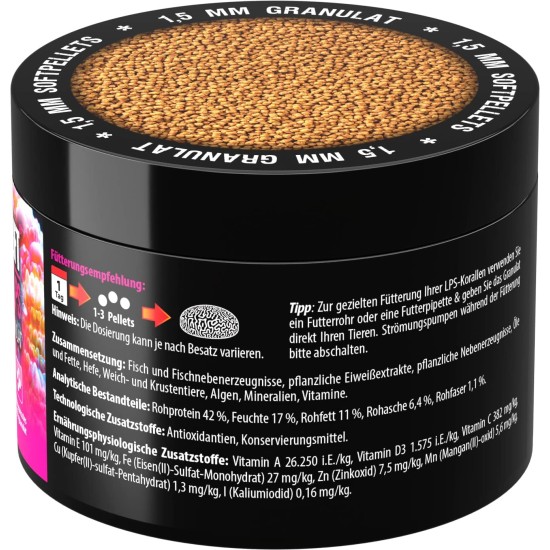 MICROBE-LIFT - Coral Food LPS | Coral Food | Soft Food for Large Polypy Corals / LPS Corals in Any Saltwater Aquarium | Promotes Growth | Cold Pressed | Contents: 150 ml / 50 g MICROBE-LIFT - Coral Food LPS | Coral Food | Soft Food for Large Polypy Corals / LPS Corals in Any Saltwater Aquarium | Promotes Growth | Cold Pressed | Contents: 150 ml / 50 g