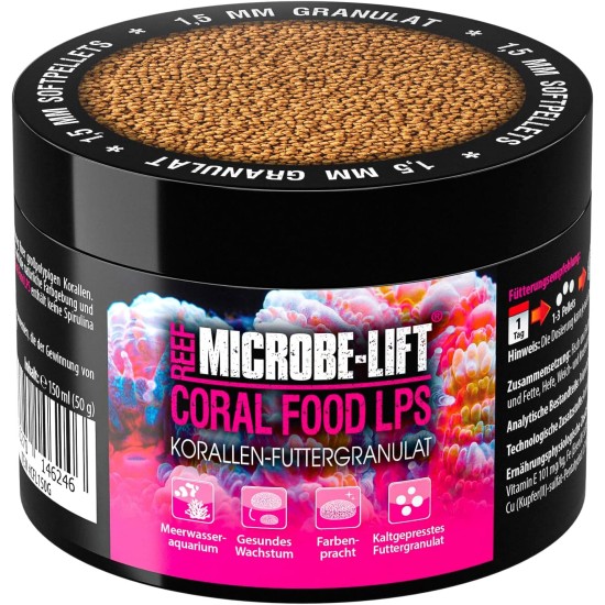 MICROBE-LIFT - Coral Food LPS | Coral Food | Soft Food for Large Polypy Corals / LPS Corals in Any Saltwater Aquarium | Promotes Growth | Cold Pressed | Contents: 150 ml / 50 g MICROBE-LIFT - Coral Food LPS | Coral Food | Soft Food for Large Polypy Corals / LPS Corals in Any Saltwater Aquarium | Promotes Growth | Cold Pressed | Contents: 150 ml / 50 g