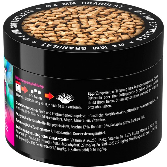 MICROBE-LIFT Coral Food A - Anemone Food - Soft Granulate Food for Anemones in Any Saltwater Aquarium, Pack of 1 (1 x 50 g) MICROBE-LIFT Coral Food A - Anemone Food - Soft Granulate Food for Anemones in Any Saltwater Aquarium, Pack of 1 (1 x 50 g)