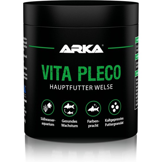 MICROBE-LIFT Vita Pleco - 5000ml - Premium Soft Granulate Food for Catfish Supports Colour Variety and Growth in Freshwater Aquariums, Cold Pressed MICROBE-LIFT Vita Pleco - 5000ml - Premium Soft Granulate Food for Catfish Supports Colour Variety and Growth in Freshwater Aquariums, Cold Pressed