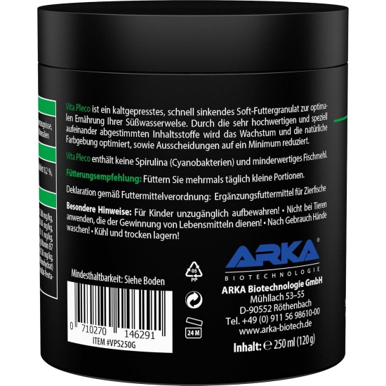 Microbe-Lift Vita Pleco - 250 ml - Premium Soft Granulate Food for Catfish Supports Colour Variety and Growth in Freshwater Aquariums, Cold Pressed. Microbe-Lift Vita Pleco - 250 ml - Premium Soft Granulate Food for Catfish Supports Colour Variety and Growth in Freshwater Aquariums, Cold Pressed.