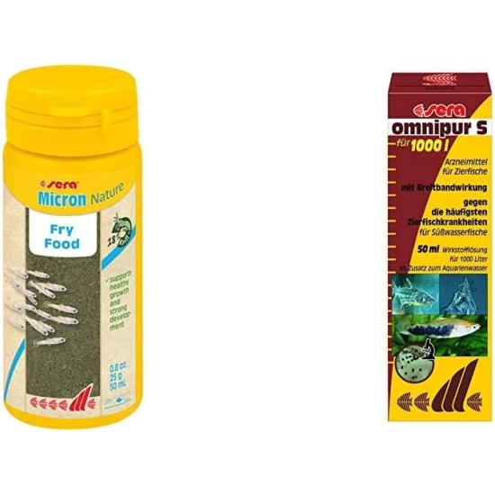 Sera Micron Nature dust-fine breeding food with zoo (18 % krill) and phytoplankton (51 % spirulina) a plankton or dust food or young fish food and low animals. Sera Micron Nature dust-fine breeding food with zoo (18 % krill) and phytoplankton (51 % spirulina) a plankton or dust food or young fish food and low animals.