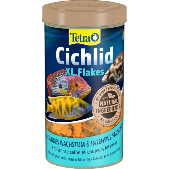 Tetra Cichlid XL Flakes,1.000 ml Tetra Cichlid XL Flakes,1.000 ml