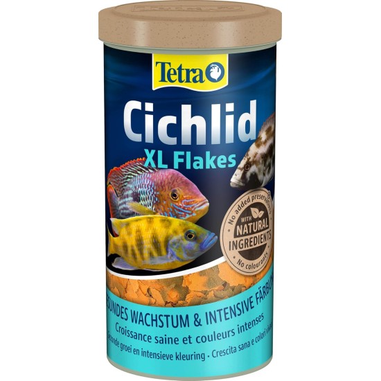 Tetra Cichlid XL Flakes,1.000 ml Tetra Cichlid XL Flakes,1.000 ml