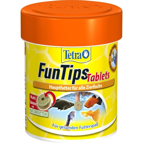 Tetra FunTips Tablets, Food Tablets to Stick on Aquarium Fish Tank Glass, Ideal for Watching Fish, Healthy Feeding Fun - Various Sizes Tetra FunTips Tablets, Food Tablets to Stick on Aquarium Fish Tank Glass, Ideal for Watching Fish, Healthy Feeding Fun - Various Sizes