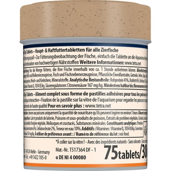 Tetra FunTips Tablets, Food Tablets to Stick on Aquarium Fish Tank Glass, Ideal for Watching Fish, Healthy Feeding Fun - Various Sizes Tetra FunTips Tablets, Food Tablets to Stick on Aquarium Fish Tank Glass, Ideal for Watching Fish, Healthy Feeding Fun - Various Sizes