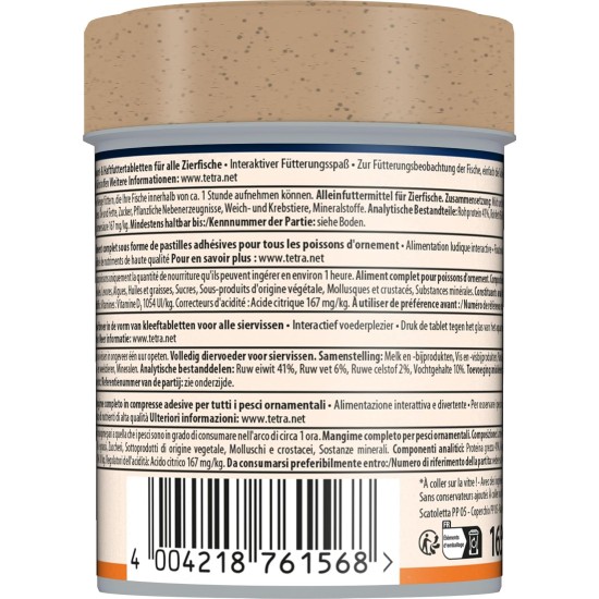 Tetra FunTips Tablets, Food Tablets to Stick on Aquarium Fish Tank Glass, Ideal for Watching Fish, Healthy Feeding Fun - Various Sizes Tetra FunTips Tablets, Food Tablets to Stick on Aquarium Fish Tank Glass, Ideal for Watching Fish, Healthy Feeding Fun - Various Sizes