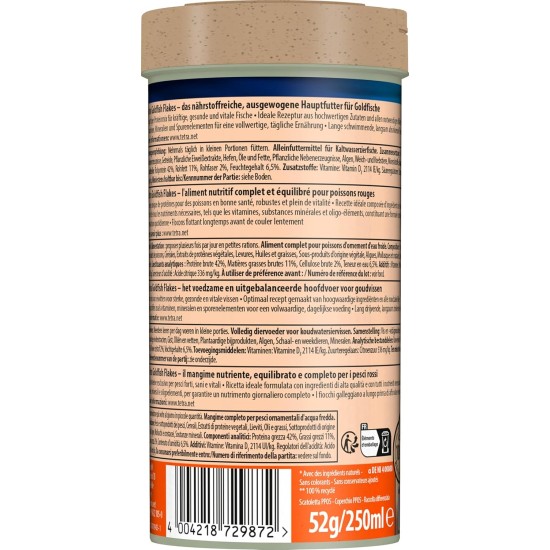 Tetra Goldfish Flakes, 1 litre Tetra Goldfish Flakes, 1 litre