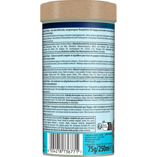 Tetra Guppy Mini Flakes, Balanced Nutritious Flakes for Guppies, Various Varieties Tetra Guppy Mini Flakes, Balanced Nutritious Flakes for Guppies, Various Varieties