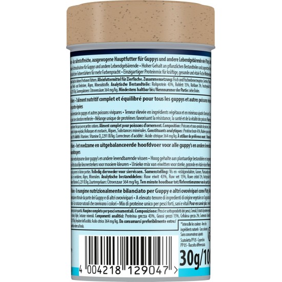 Tetra Guppy Mini Flakes, Balanced Nutritious Flakes for Guppies, Various Varieties Tetra Guppy Mini Flakes, Balanced Nutritious Flakes for Guppies, Various Varieties