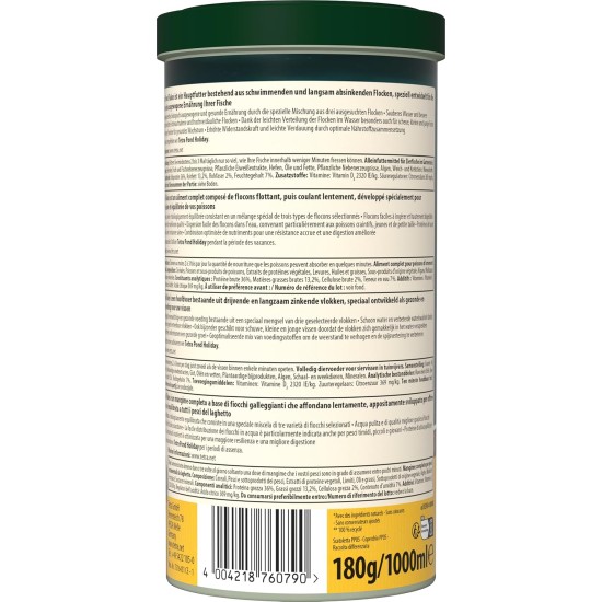 Tetra Pond Flake, Complete and Varied Fish Food for Young and Small Pond Fish, 4 Litre Tetra Pond Flake, Complete and Varied Fish Food for Young and Small Pond Fish, 4 Litre