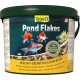 Tetra Pond Flake, Complete and Varied Fish Food for Young and Small Pond Fish, 4 Litre