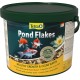 Tetra Pond Flake, Complete and Varied Fish Food for Young and Small Pond Fish, 4 Litre