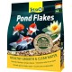Tetra Pond Flake, Complete and Varied Fish Food for Young and Small Pond Fish, 4 Litre