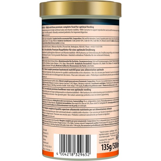 Tetra Pro Fertility Multi-Crisps - Premium Fischfutter mit Kurkuma zur Unterstützung des Zuchterfolgs, 500 ml Dose Tetra Pro Fertility Multi-Crisps - Premium Fischfutter mit Kurkuma zur Unterstützung des Zuchterfolgs, 500 ml Dose