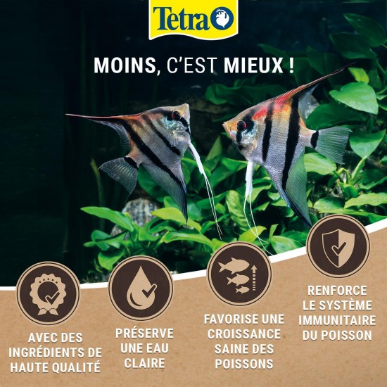 Tetra TetraMin - Complete and Balanced Food for Tropical Fish - Patented BioActive Formula Strengthens Immunity System - 1 Litre Tetra TetraMin - Complete and Balanced Food for Tropical Fish - Patented BioActive Formula Strengthens Immunity System - 1 Litre