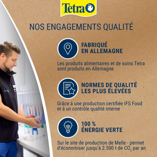 Tetra TetraMin - Complete and Balanced Food for Tropical Fish - Patented BioActive Formula Strengthens Immunity System - 1 Litre Tetra TetraMin - Complete and Balanced Food for Tropical Fish - Patented BioActive Formula Strengthens Immunity System - 1 Litre