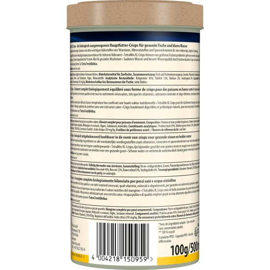 Tetra TetraMin Pro Crisps - 500 ML Tetra TetraMin Pro Crisps - 500 ML