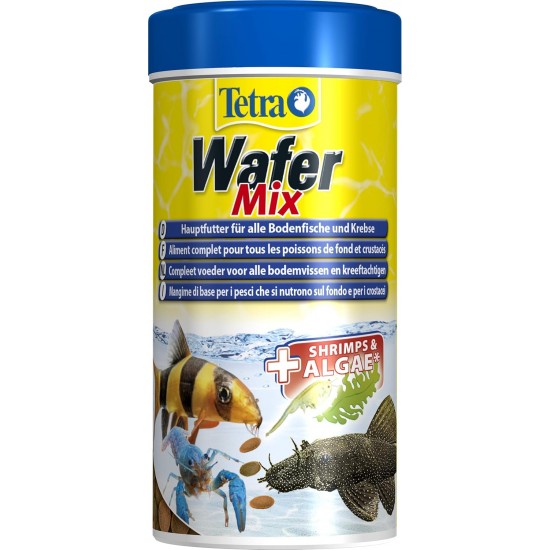 Tetra wafer Mix – Fish Food for All Ground Fish (for Example Catfish) and Crabs, for Healthy Growth and a Better Resistance, Various Sizes, 250 ml, 250 ml Tetra wafer Mix – Fish Food for All Ground Fish (for Example Catfish) and Crabs, for Healthy Growth and a Better Resistance, Various Sizes, 250 ml, 250 ml