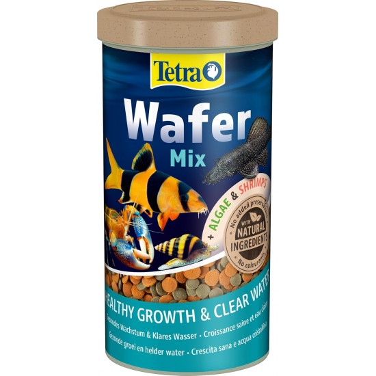 Tetra wafer Mix – Fish Food for All Ground Fish (for Example Catfish) and Crabs, for Healthy Growth and a Better Resistance, Various Sizes, 250 ml, 250 ml Tetra wafer Mix – Fish Food for All Ground Fish (for Example Catfish) and Crabs, for Healthy Growth and a Better Resistance, Various Sizes, 250 ml, 250 ml
