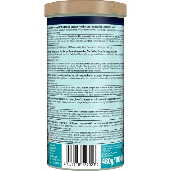 Tetra wafer Mix – Fish Food for All Ground Fish (for Example Catfish) and Crabs, for Healthy Growth and a Better Resistance, Various Sizes, 250 ml, 250 ml Tetra wafer Mix – Fish Food for All Ground Fish (for Example Catfish) and Crabs, for Healthy Growth and a Better Resistance, Various Sizes, 250 ml, 250 ml