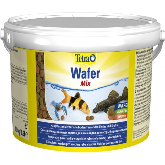 Tetra wafer Mix – Fish Food for All Ground Fish (for Example Catfish) and Crabs, for Healthy Growth and a Better Resistance, Various Sizes, 250 ml, 250 ml Tetra wafer Mix – Fish Food for All Ground Fish (for Example Catfish) and Crabs, for Healthy Growth and a Better Resistance, Various Sizes, 250 ml, 250 ml