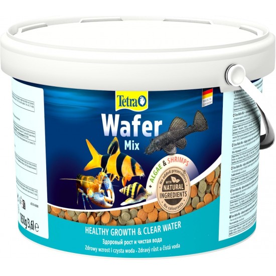 Tetra wafer Mix – Fish Food for All Ground Fish (for Example Catfish) and Crabs, for Healthy Growth and a Better Resistance, Various Sizes, 250 ml, 250 ml Tetra wafer Mix – Fish Food for All Ground Fish (for Example Catfish) and Crabs, for Healthy Growth and a Better Resistance, Various Sizes, 250 ml, 250 ml