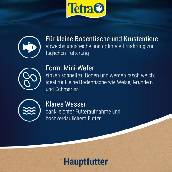 Tetra wafer Mix – Fish Food for All Ground Fish (for Example Catfish) and Crabs, for Healthy Growth and a Better Resistance, Various Sizes, 250 ml, 250 ml Tetra wafer Mix – Fish Food for All Ground Fish (for Example Catfish) and Crabs, for Healthy Growth and a Better Resistance, Various Sizes, 250 ml, 250 ml