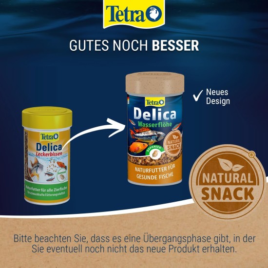 TetraDelica Natural Food for Ornamental Fish, Krill, Daphnia, Water Fleas, Brine Shrimps, Bloodworms, Red Mosquito Larvae,. Various Varieties and Sizes, Single, mix TetraDelica Natural Food for Ornamental Fish, Krill, Daphnia, Water Fleas, Brine Shrimps, Bloodworms, Red Mosquito Larvae,. Various Varieties and Sizes, Single, mix